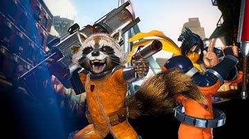 Marvel vs Capcom Infinite: Rocket Raccoon and Strider Hiryu arcade playthrough