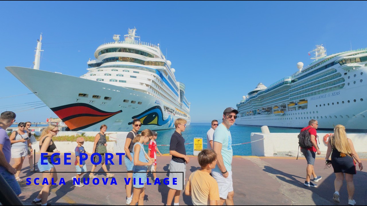 KUSADASI  - EGE PORT (SCALA NUOVA VILLAGE) WALKING