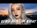 Angela Shadow - Being Alone In Night 💔 (Official Lyric Video)
