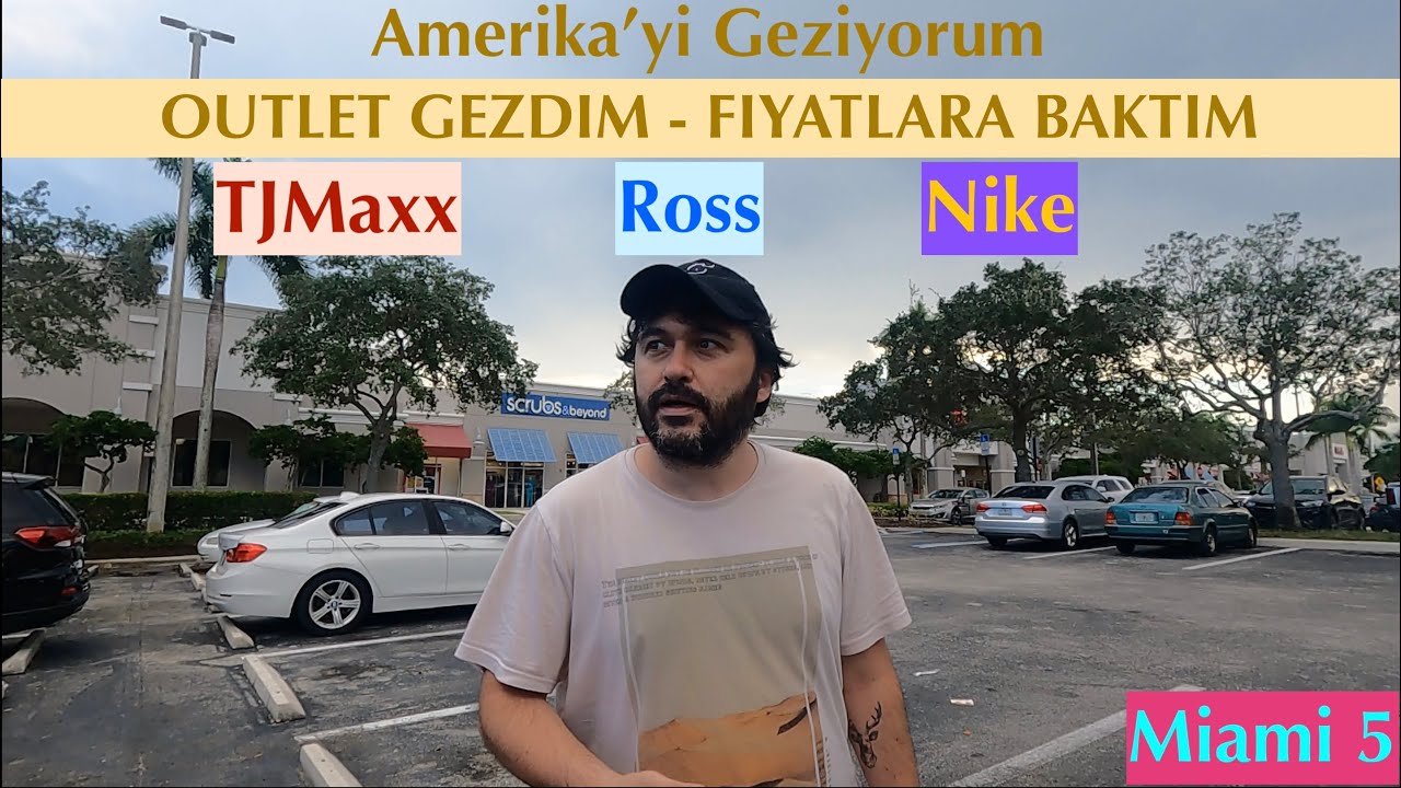Amerika'yi Geziyorum - Miami 5 / Outlet Magazalari Gezdim 
