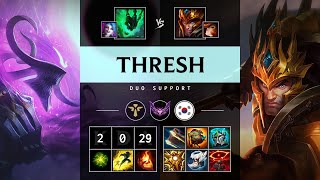 Thresh Support vs Jarvan IV: Vision Controller - KR Master Patch 14.16