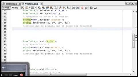 Agregando eventos a botones en NetBeans
