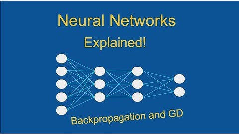 Machine Learning Basics:  Neural Networks | Backpropagation and Gradient Descent