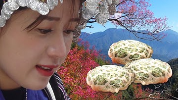 Hot Girl H’Mong Làm Món PÁ DÙ Giữa Mùa Hoa Mai Anh Đào Nở | LTL FOOD