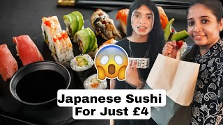 RESTAURANT LEFTOVERS FOOD £4 Vs £17 | SO CHEAP JAPANESE SUSHI | TOO GOOD TO GO  APP | MEAL DEALS |