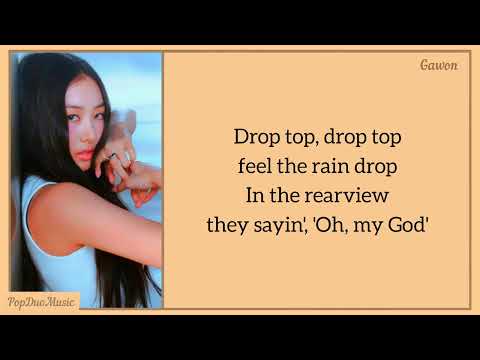 MEOVV 미야오 DROP TOP Lyrics English Translation PopDuoMusic