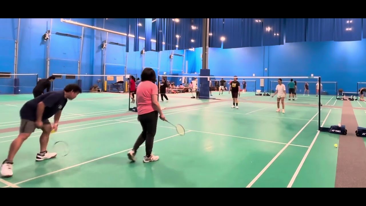 Badminton | Mixed Doubles Game | 12.06.2024 - YouTube