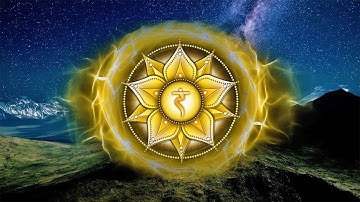 Solar Plexus Chakra Sleep Meditation, Unlock your Inner Power, Self Confidence, Healing Music