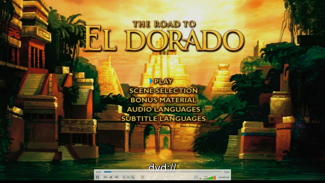 Download Opening To The Road To El Dorado 2000 UK DVD