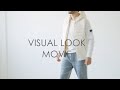 G-stage VISUAL LOOK MOVIE  600414 ニットコンビダウンパーカー