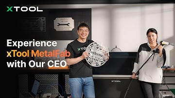 xTool MetalFab Live Demo with Our CEO