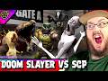 Doom Slayer vs SCP Foundation Part 1-4 [Doom vs SCP Foundation Animation] REACTION!!!