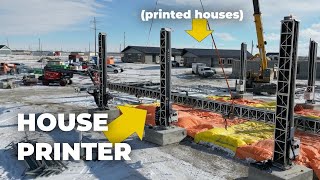 Easiest Material Delivery for 3D Printed Houses