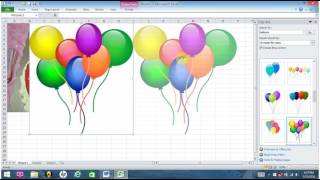 Microsoft Excel Adding Pictures and Clip Art