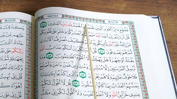 سورة الانعام ربع ۳ بەشێوەی فێرکاری تعلیم القران حرف حرف سورة الانعام ربع ۳