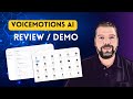 VoiceMotions AI Review and Demo | AI Voice Generator