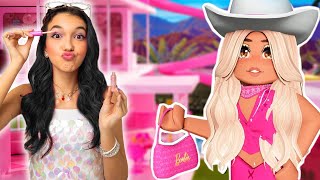 CONSTRUÍMOS a DREAMHOUSE da BARBIE (Barbie Tycoon) | Luluca Games