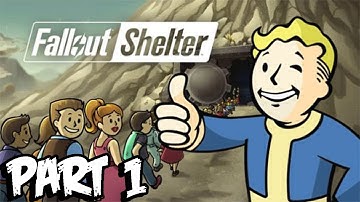 BUILDING OUR OWN FALLOUT SHELTER!!! | Fallout Shelter | Gameplay Walkthrough Part 1(IPhone Gameplay)