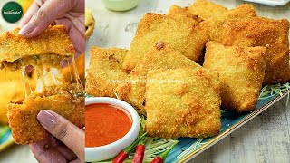 Crunchy and Cheesy: Cheese Vegetable Parcels for Iftar Recipe by SooperChef