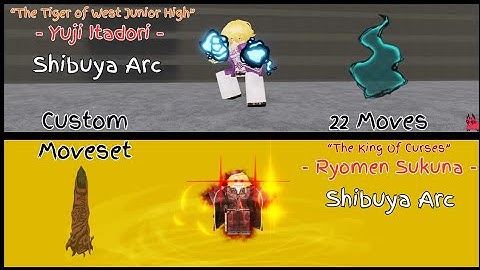 Shibuya (15F) Yuji/Sukuna in Jujutsu Shenanigans Skill Builder (Custom Moveset)