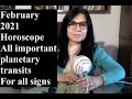 February 2021 horoscope , all signs.
