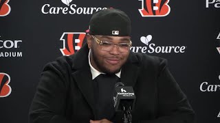 Orlando Brown Jr. On Why He Signed Contract Extension With Bengals