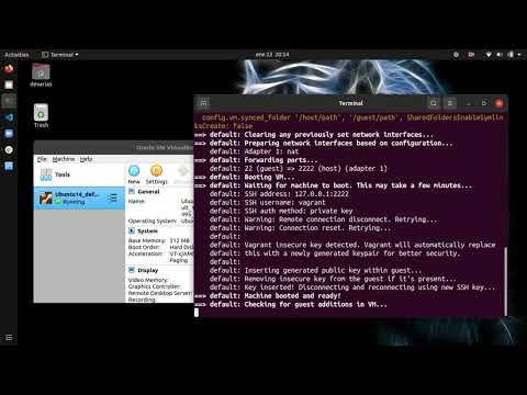 How to install VirtualBox, Vagrant and a Virtual Machine in Linux