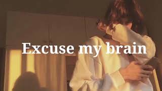 Video thumbnail of "Excuse my brain – The Aubreys (Lyrics video + subtítulos en español)"