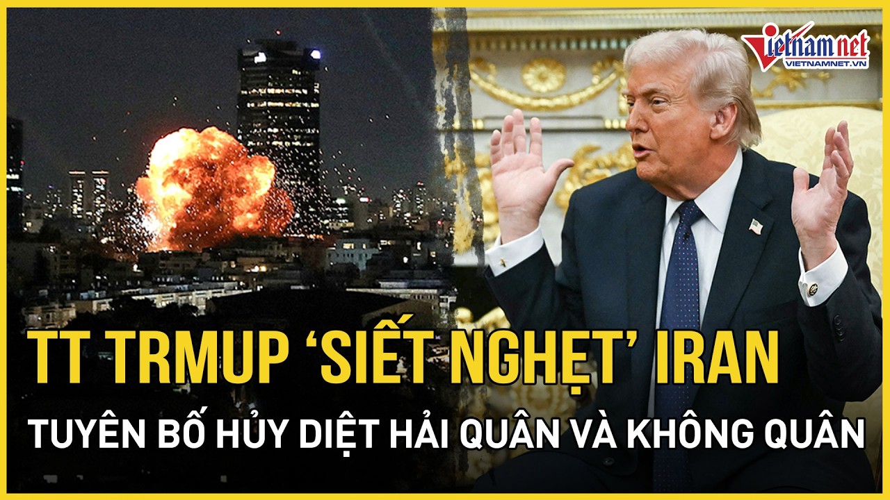 [TRỰC TIẾP] Toàn cảnh chiến sự 4/3: TT Trump 