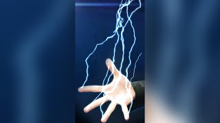 How To Shoot Lightning With Your Hands #Premierepro #Shorts