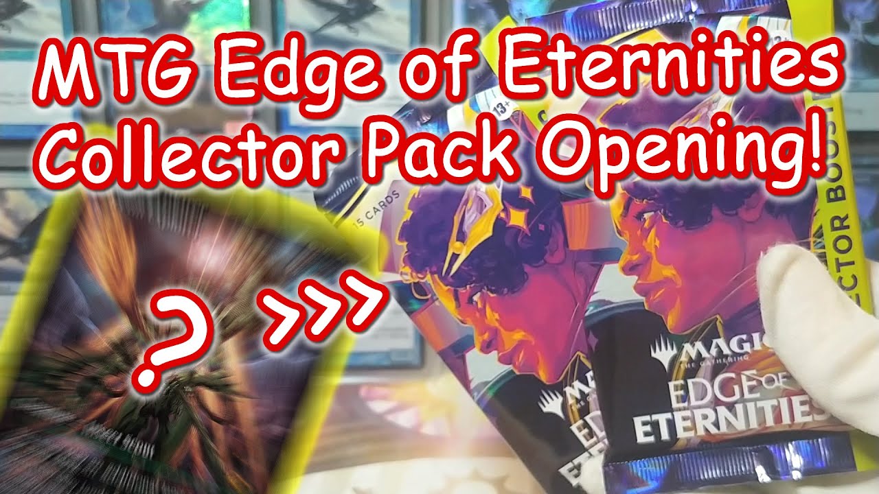 SECOND STAR TO THE RIGHT!!! Magic The Gathering Edge of Eternities collector pack opening.