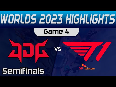 JDG vs T1 Highlights Game 4 Worlds Playoffs 2023 2023 JD Gaming vs T1 by Onivia