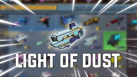 power of LIGHT of dust build and shoot blockman go