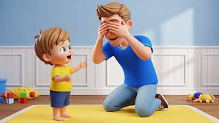 Peekaboo Song with Dad | Fun Parent & Baby Nursery Rhyme | Playtime Song for Toddlers screenshot 3