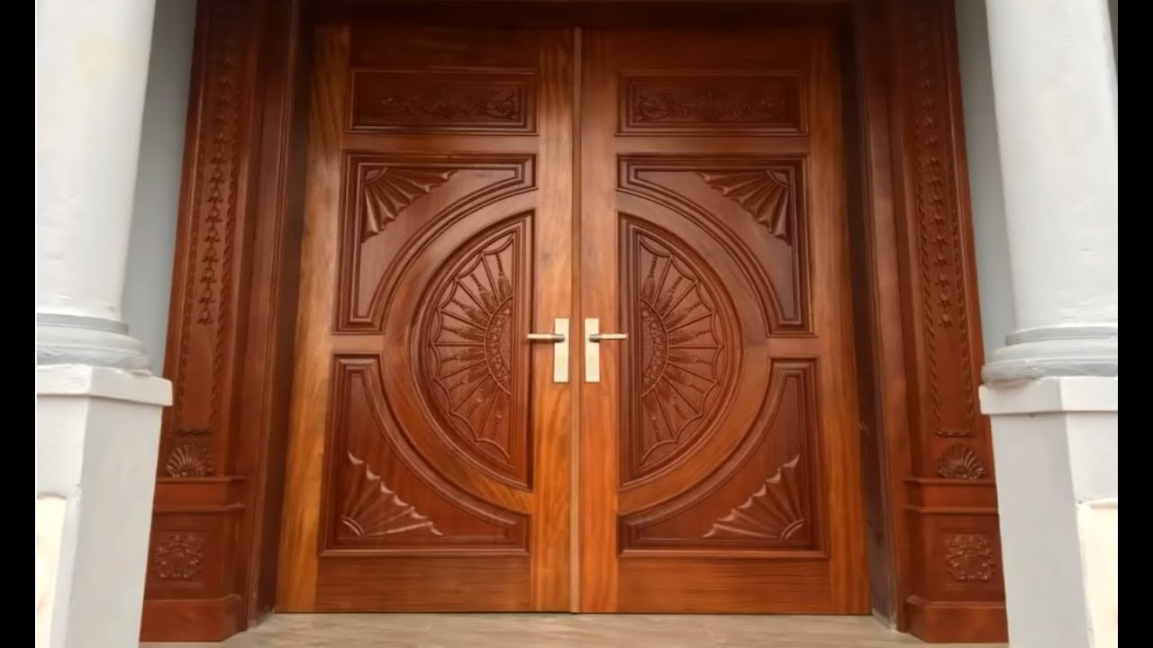 Mẫu cửa gỗ 4 cánh và 2 cánh đẹp nhất hiện nay. Các mẫu cửa gỗ đẹp | Trang thông tin những phòng khách mẫu sang chảnh nhất