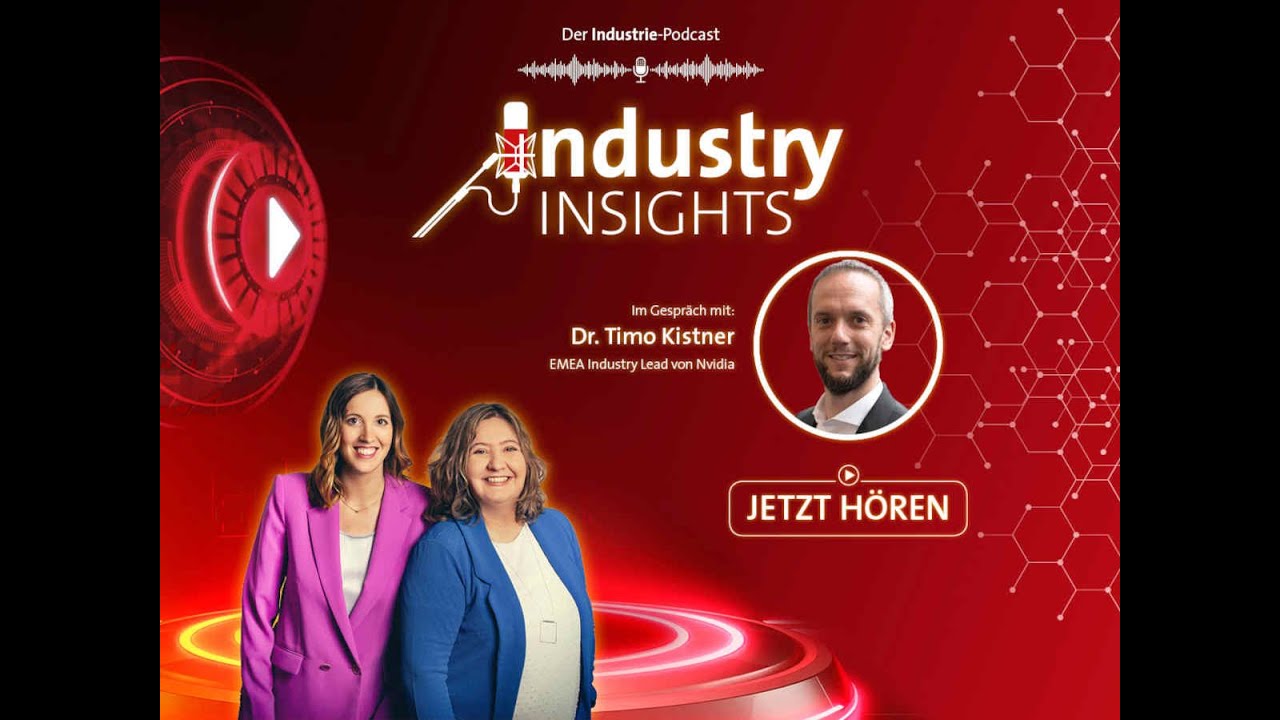 Timo Kistner (Nvidia) über physische KI in der Fertigung und KI für Mitarbeitende