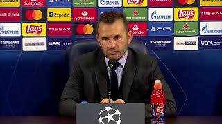 Istanbul Basaksehir 2-1 Man Utd - Okan Buruk - Post Match Press Conference - Champions League