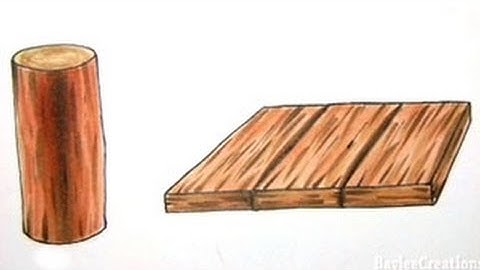Copic Wood Texture Tutorial