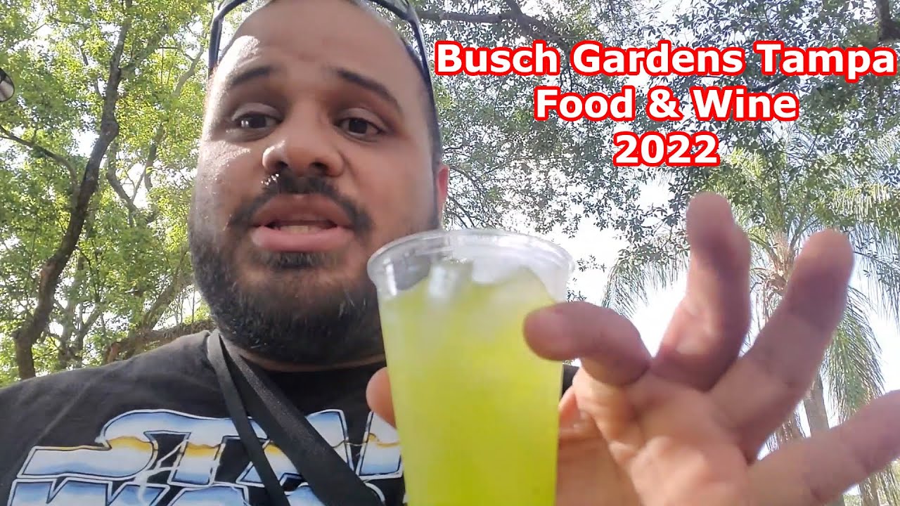 Busch Gardens Tampa Food & Wine 2022 | Sampling Foods, POVs, and More!