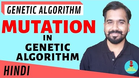 Mutation in Genetic Algorithm ll Mutation Techniques Explained with Examples in Hindi