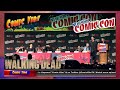 Andrew Lincoln Checks out Fans "Walking Dead" Tattoo | New York Comic Con