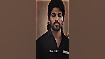 NO LOVE X ALLU ARJUN EDIT || NO LOVE SONG EDIT @DevEditzUK09