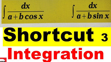 Shortcut#3 Integration type 1/(a+bsinx) by Nitin Agrawal INPS Classes Lucknow