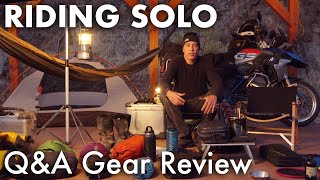 Riding Solo - Q&A - Moto Gear Review