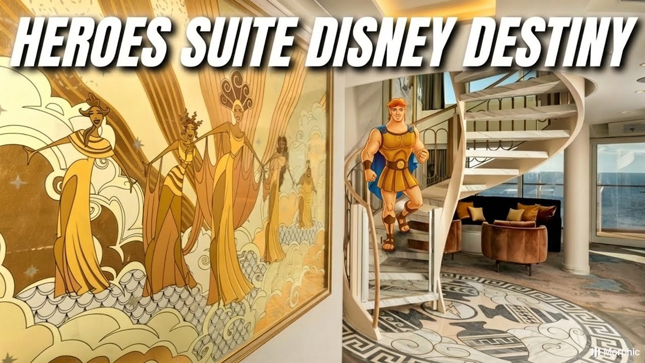 Люкс «Герои судьбы» Disney | Экскурсия по номерам в круизе Disney | Взрослые в Disney | Люкс «Кру...