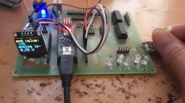 Analog sensor data displaying on OLED display using Arduino