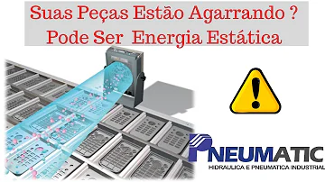 Como retirar energia estática de produtos de plástico?
