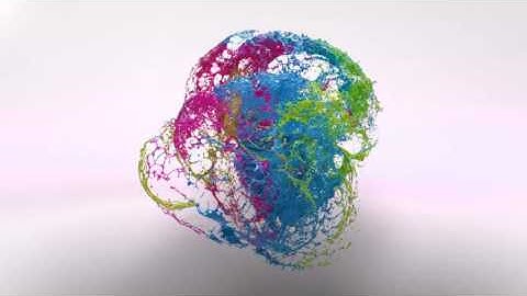 Color Splash Logo Reveal
