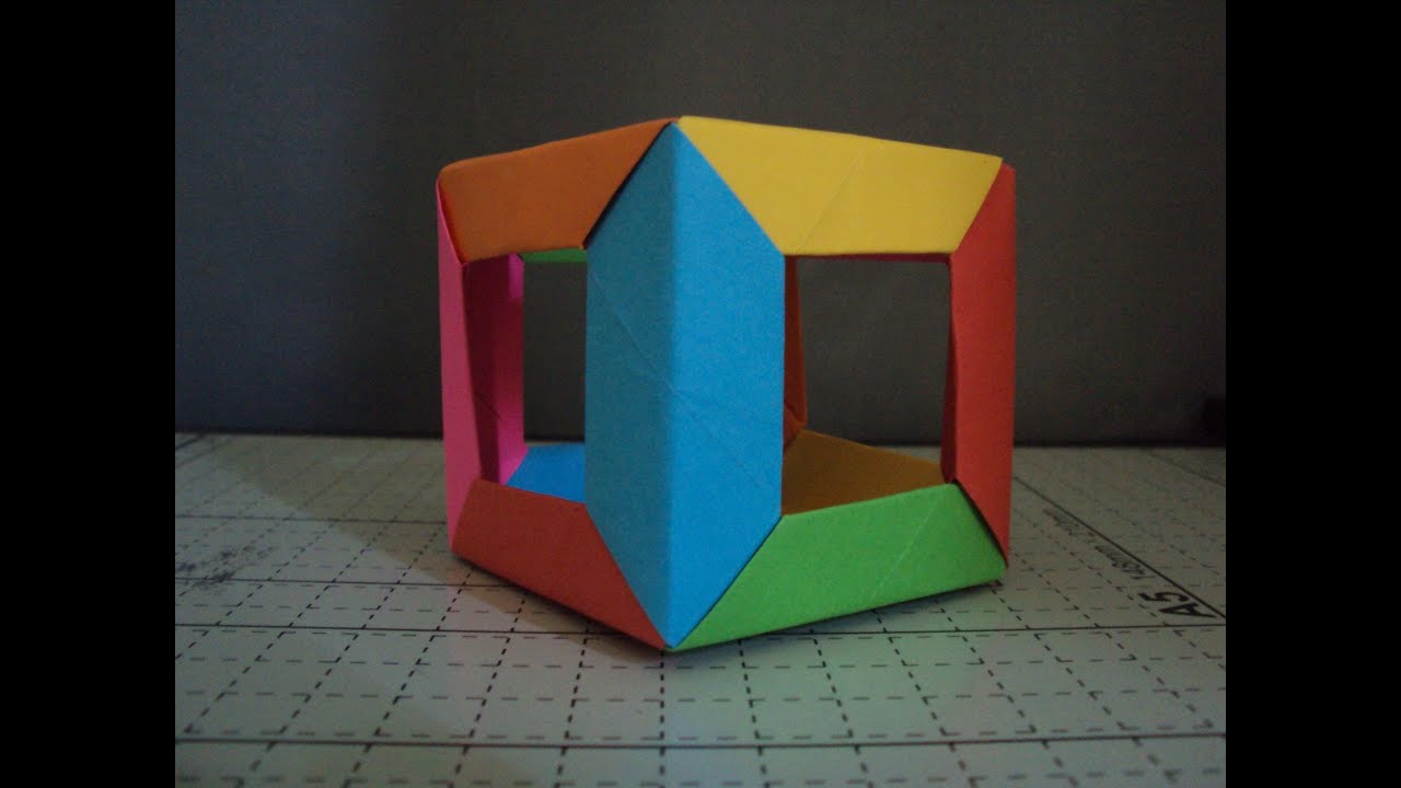 Origami Cube Hd مكعب اوريجامي