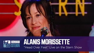 Video thumbnail of "Alanis Morissette “Head Over Feet” on the Stern Show (2004)"